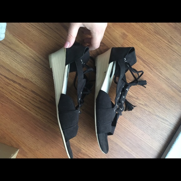 VEGAN sustainable eco sandals by BHAVA in black 38 - Picture 7 of 9